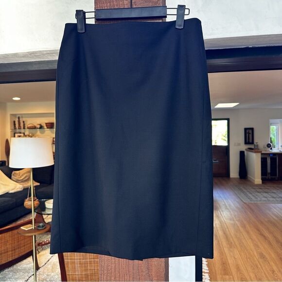 THEORY womens Joanie-Mediate black pencil skirt great condition size 10 - Picture 1 of 3